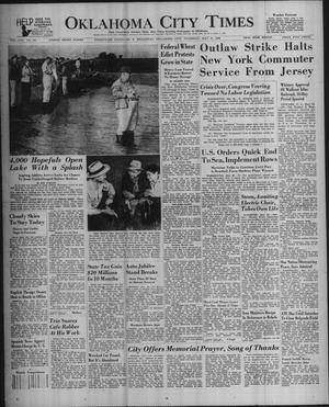 Oklahoma City Times (Oklahoma City, Okla.), Vol. 57, No. 105, Ed. 1 Thursday, May 30, 1946