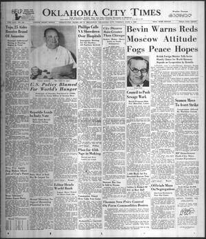 Oklahoma City Times (Oklahoma City, Okla.), Vol. 57, No. 109, Ed. 1 Tuesday, June 4, 1946