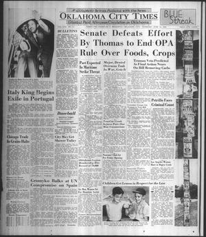 Oklahoma City Times (Oklahoma City, Okla.), Vol. 57, No. 117, Ed. 3 Thursday, June 13, 1946