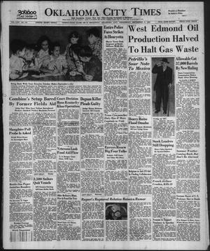 Primary view of object titled 'Oklahoma City Times (Oklahoma City, Okla.), Vol. 57, No. 187, Ed. 1 Wednesday, September 4, 1946'.