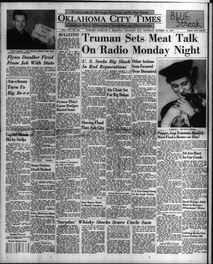 Oklahoma City Times (Oklahoma City, Okla.), Vol. 57, No. 220, Ed. 3 Saturday, October 12, 1946