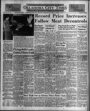 Oklahoma City Times (Oklahoma City, Okla.), Vol. 57, No. 222, Ed. 3 Tuesday, October 15, 1946
