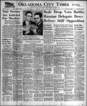 Oklahoma City Times (Oklahoma City, Okla.), Vol. 57, No. 231, Ed. 1 Friday, October 25, 1946