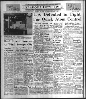 Oklahoma City Times (Oklahoma City, Okla.), Vol. 57, No. 276, Ed. 3 Tuesday, December 17, 1946