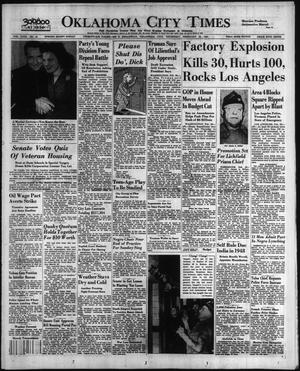 Oklahoma City Times (Oklahoma City, Okla.), Vol. 58, No. 19, Ed. 1 Thursday, February 20, 1947