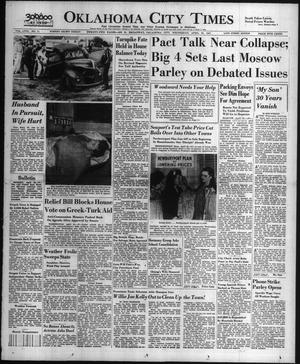 Oklahoma City Times (Oklahoma City, Okla.), Vol. 58, No. 71, Ed. 2 Wednesday, April 23, 1947