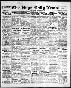 The Hugo Daily News (Hugo, Okla.), Vol. 24, No. 53, Ed. 1 Wednesday, April 5, 1933