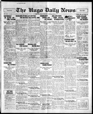 The Hugo Daily News (Hugo, Okla.), Vol. 24, No. 59, Ed. 1 Wednesday, April 12, 1933