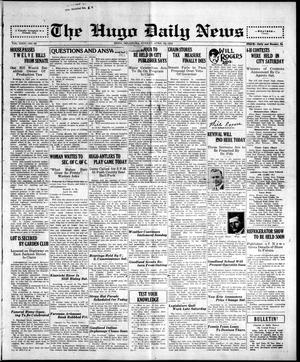 The Hugo Daily News (Hugo, Okla.), Vol. 24, No. 68, Ed. 1 Sunday, April 23, 1933