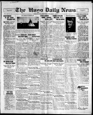 The Hugo Daily News (Hugo, Okla.), Vol. 24, No. 71, Ed. 1 Wednesday, April 26, 1933