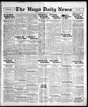 The Hugo Daily News (Hugo, Okla.), Vol. 24, No. 81, Ed. 1 Monday, May 8, 1933