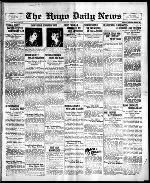 The Hugo Daily News (Hugo, Okla.), Vol. 24, No. 85, Ed. 1 Friday, May 12, 1933
