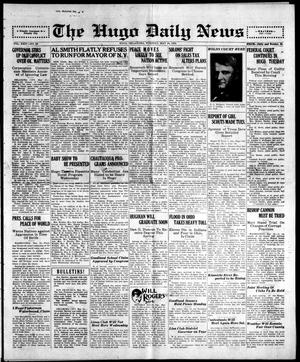The Hugo Daily News (Hugo, Okla.), Vol. 24, No. 88, Ed. 1 Tuesday, May 16, 1933