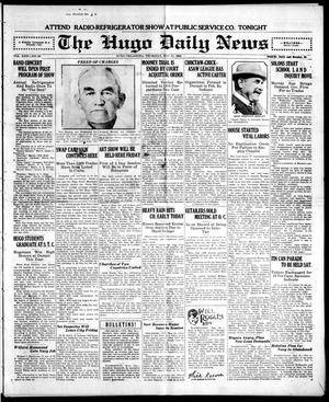 Primary view of object titled 'The Hugo Daily News (Hugo, Okla.), Vol. 24, No. 96, Ed. 1 Thursday, May 25, 1933'.
