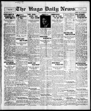 The Hugo Daily News (Hugo, Okla.), Vol. 24, No. 112, Ed. 1 Wednesday, June 14, 1933