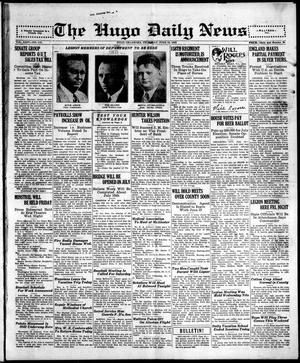The Hugo Daily News (Hugo, Okla.), Vol. 24, No. 113, Ed. 1 Thursday, June 15, 1933