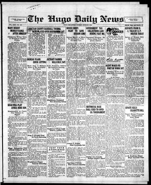 The Hugo Daily News (Hugo, Okla.), Vol. 24, No. 121, Ed. 1 Sunday, June 25, 1933