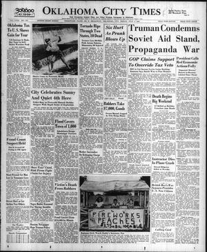 Oklahoma City Times (Oklahoma City, Okla.), Vol. 58, No. 133, Ed. 2 Friday, July 4, 1947