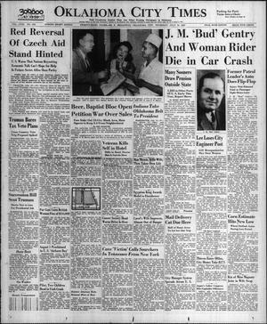 Oklahoma City Times (Oklahoma City, Okla.), Vol. 58, No. 138, Ed. 1 Thursday, July 10, 1947