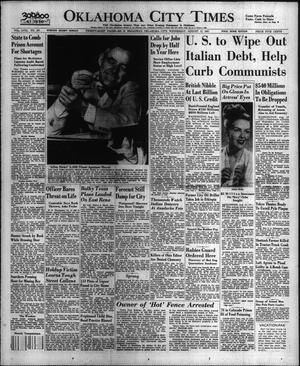 Oklahoma City Times (Oklahoma City, Okla.), Vol. 58, No. 167, Ed. 1 Wednesday, August 13, 1947