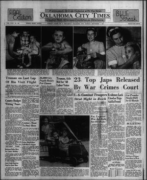 Oklahoma City Times (Oklahoma City, Okla.), Vol. 58, No. 183, Ed. 3 Monday, September 1, 1947