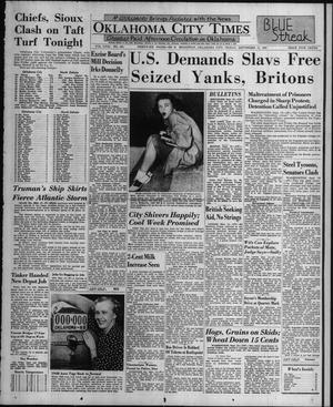 Oklahoma City Times (Oklahoma City, Okla.), Vol. 58, No. 193, Ed. 3 Friday, September 12, 1947