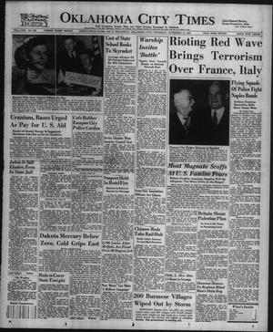Oklahoma City Times (Oklahoma City, Okla.), Vol. 58, No. 246, Ed. 1 Thursday, November 13, 1947