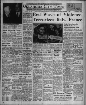 Oklahoma City Times (Oklahoma City, Okla.), Vol. 58, No. 246, Ed. 3 Thursday, November 13, 1947
