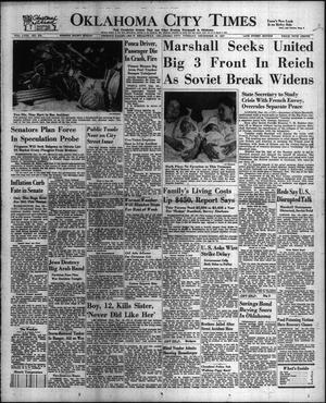 Oklahoma City Times (Oklahoma City, Okla.), Vol. 58, No. 275, Ed. 2 Tuesday, December 16, 1947