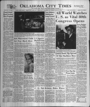 Oklahoma City Times (Oklahoma City, Okla.), Vol. 58, No. 293, Ed. 1 Tuesday, January 6, 1948