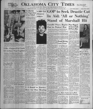Oklahoma City Times (Oklahoma City, Okla.), Vol. 58, No. 299, Ed. 2 Tuesday, January 13, 1948