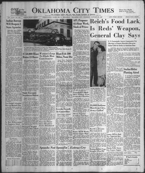 Oklahoma City Times (Oklahoma City, Okla.), Vol. 58, No. 307, Ed. 2 Thursday, January 22, 1948