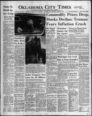Oklahoma City Times (Oklahoma City, Okla.), Vol. 58, No. 319, Ed. 1 Thursday, February 5, 1948