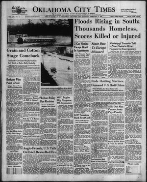 Primary view of object titled 'Oklahoma City Times (Oklahoma City, Okla.), Vol. 59, No. 14, Ed. 1 Saturday, February 14, 1948'.