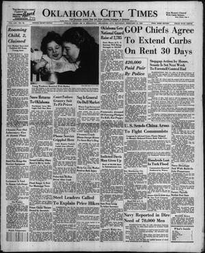 Oklahoma City Times (Oklahoma City, Okla.), Vol. 59, No. 20, Ed. 1 Saturday, February 21, 1948