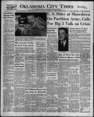 Oklahoma City Times (Oklahoma City, Okla.), Vol. 59, No. 22, Ed. 1 Tuesday, February 24, 1948