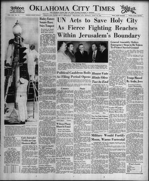 Oklahoma City Times (Oklahoma City, Okla.), Vol. 59, No. 75, Ed. 1 Monday, April 26, 1948
