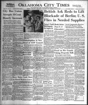 Oklahoma City Times (Oklahoma City, Okla.), Vol. 59, No. 128, Ed. 2 Saturday, June 26, 1948