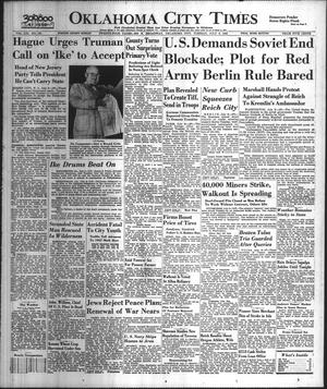 Oklahoma City Times (Oklahoma City, Okla.), Vol. 59, No. 136, Ed. 1 Tuesday, July 6, 1948