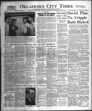 Oklahoma City Times (Oklahoma City, Okla.), Vol. 59, No. 149, Ed. 1 Wednesday, July 21, 1948