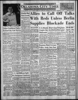 Oklahoma City Times (Oklahoma City, Okla.), Vol. 59, No. 194, Ed. 3 Saturday, September 11, 1948