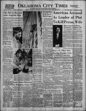 Oklahoma City Times (Oklahoma City, Okla.), Vol. 59, No. 205, Ed. 1 Friday, September 24, 1948