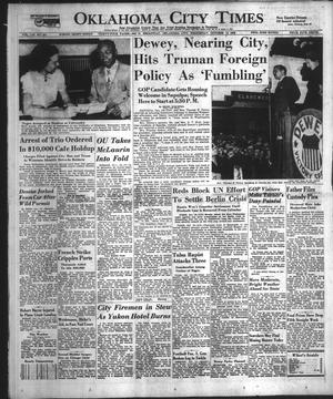 Oklahoma City Times (Oklahoma City, Okla.), Vol. 59, No. 221, Ed. 1 Wednesday, October 13, 1948