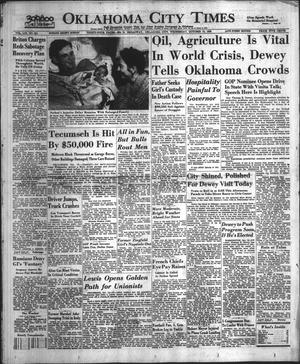 Oklahoma City Times (Oklahoma City, Okla.), Vol. 59, No. 221, Ed. 2 Wednesday, October 13, 1948