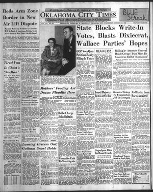 Oklahoma City Times (Oklahoma City, Okla.), Vol. 59, No. 232, Ed. 4 Wednesday, October 27, 1948