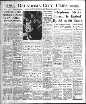 Oklahoma City Times (Oklahoma City, Okla.), Vol. 59, No. 281, Ed. 1 Thursday, December 23, 1948