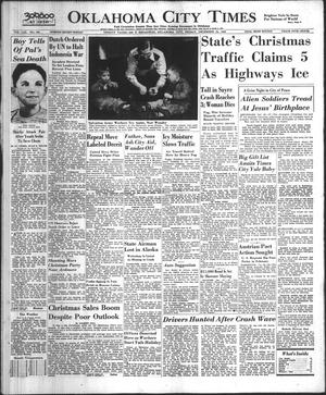 Oklahoma City Times (Oklahoma City, Okla.), Vol. 59, No. 282, Ed. 1 Friday, December 24, 1948