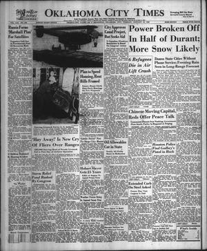 Oklahoma City Times (Oklahoma City, Okla.), Vol. 59, No. 309, Ed. 3 Tuesday, January 25, 1949