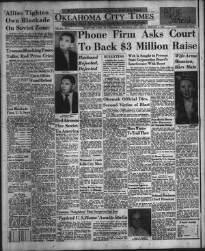 Oklahoma City Times (Oklahoma City, Okla.), Vol. 60, No. 5, Ed. 4 Friday, February 4, 1949