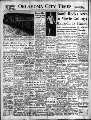 Oklahoma City Times (Oklahoma City, Okla.), Vol. 60, No. 17, Ed. 3 Friday, February 18, 1949
